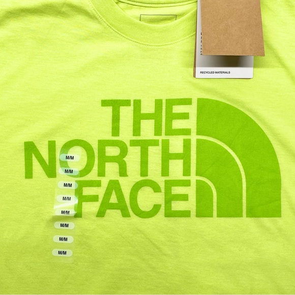 NWT The North Face Yellow T-Shirt Men’s Size Medium (Slim Fit) - Picture 3 of 11